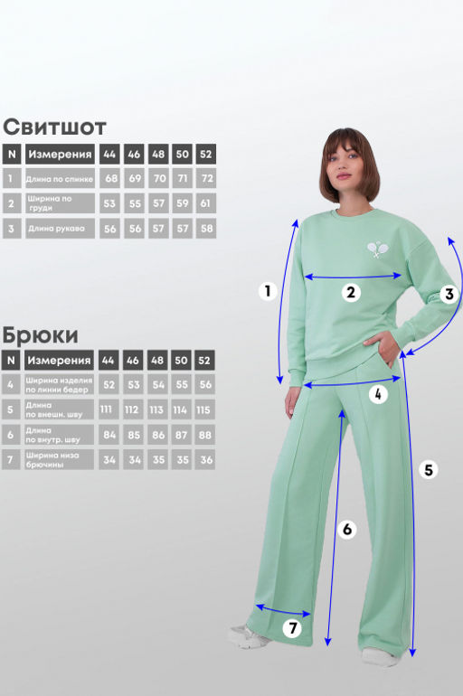 Арт.2525 Костюм с брюками женский 44-52 (5 шт) Цвет:верх-олива,низ-олива - Калинка фото 5