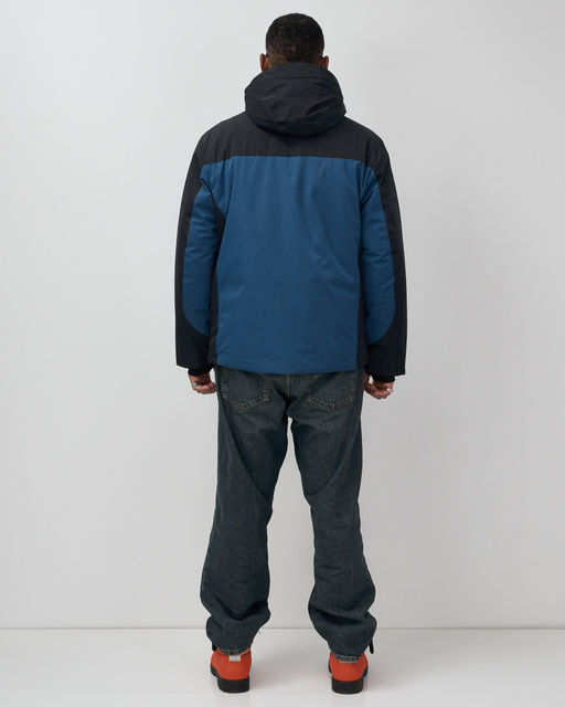 Горнолыжная куртка мужская зимняя синего цвета 7616S - Mtforce фото 14