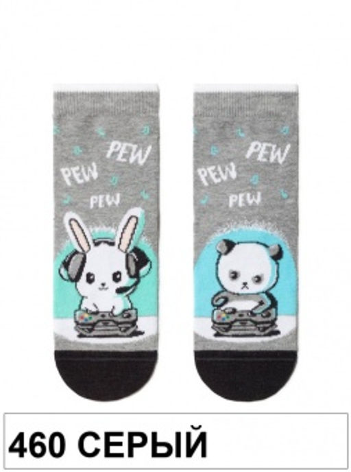 Носки дет.TIP-TOP 17С-10СП, р.18 (48/6) - 460 СЕРЫЙ - Conte elegant фото 2