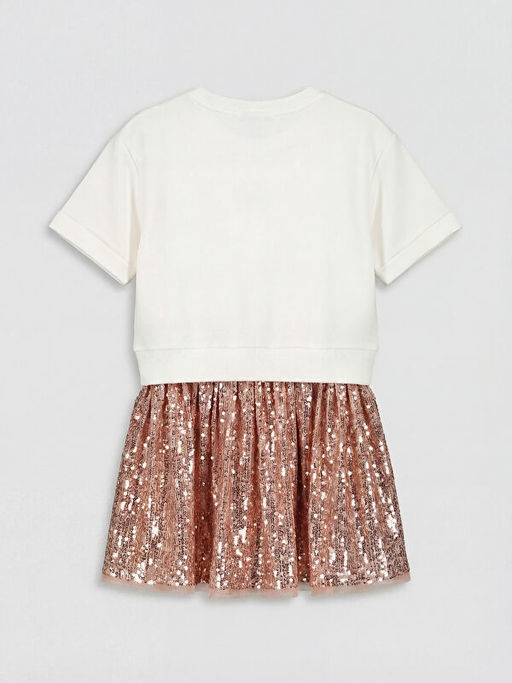 Payetli K?z ?ocuk Elbise