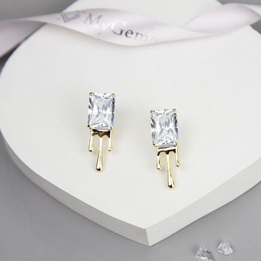 Серьги Арт. 3V-5605-Y - MyGemma фото 2