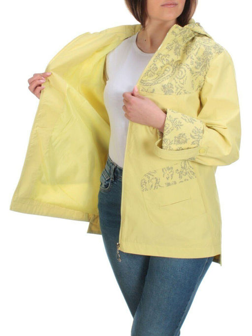 F2072 YELLOW Ветровка женская MARIA - Фабричный китай фото 7
