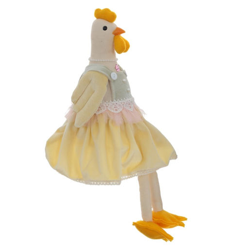 Игрушка набивная "Курочка", L15 W12 H40 см