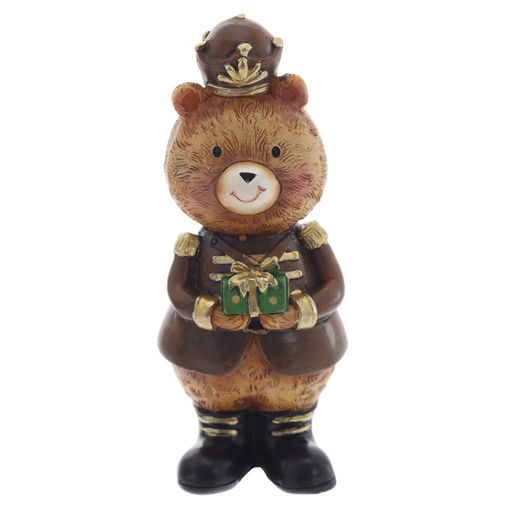 Фигурка декоративная "Медвежонок", L4 W4 H10 см, 2в.