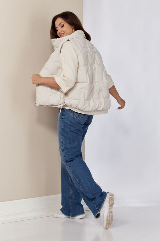 Жилет SHETTI 2152 молочный