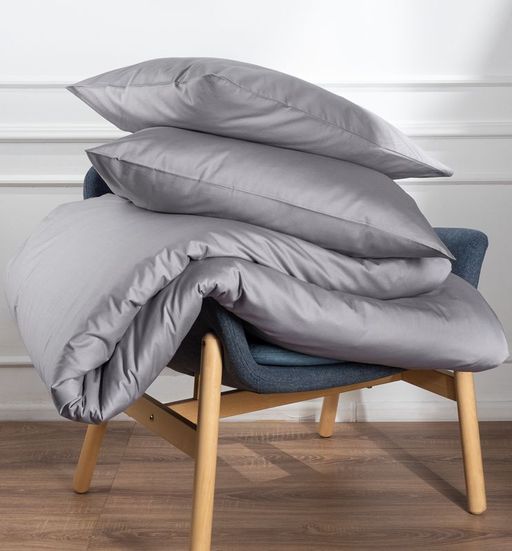 Пододеяльник 145х215 Моноспейс темно-серый - Ecotex фото 3