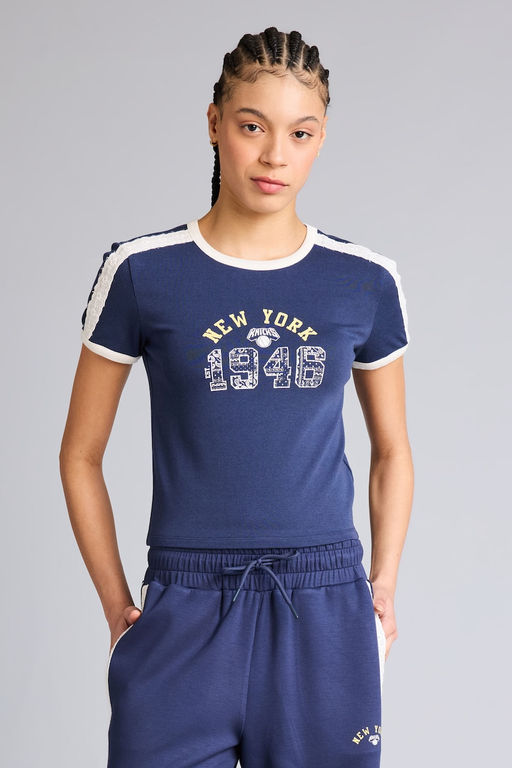 Pamuklu NBA Slim Fit Modal Ti__rt - Defacto фото 3