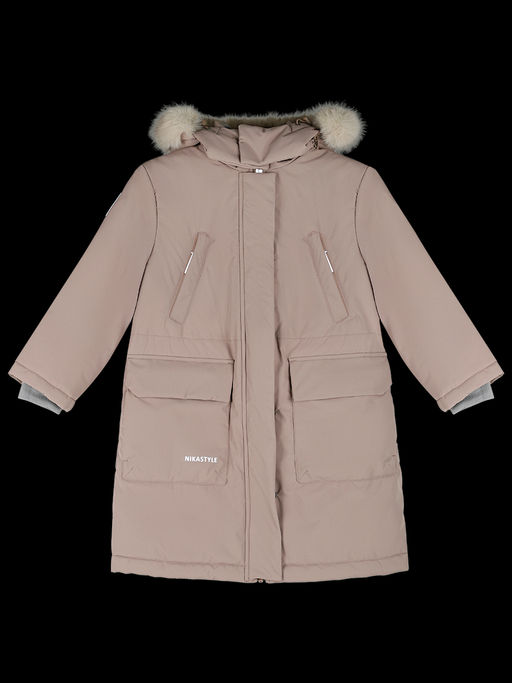 Парка +5з6225 какао - Nikastyle фото 13