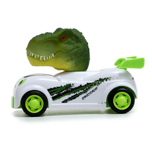 Машина инерционная Животные, вылетает голова при ударе, МИКС - Simaland фото 2