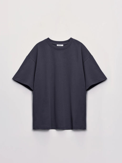 Футболка свободного кроя из хлопка OVERSIZE0826-39 / Zarina  фото 8