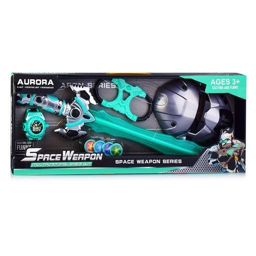 Набор оружия "Космо оружие" (свет, звук) на батарейках, в коробке