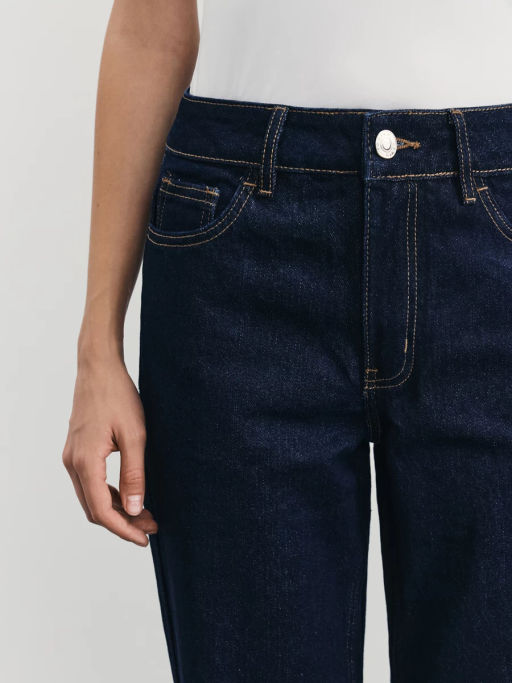 Джинсы straight укороченные / Zarina фото 5