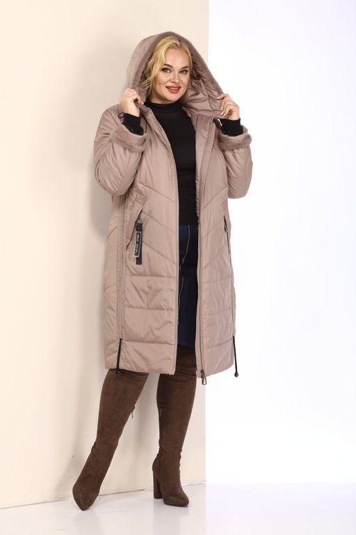 Пальто SHETTI 2091 пудра