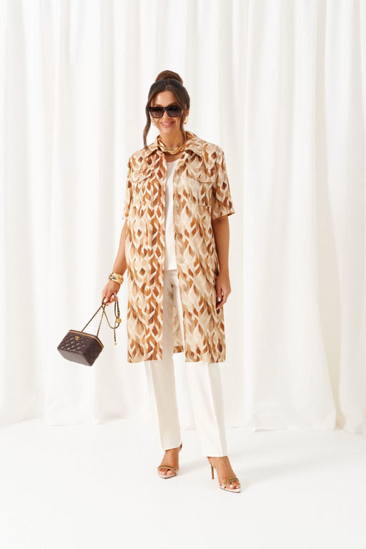 Костюм Beautiful Free 6455 молочно-песочный