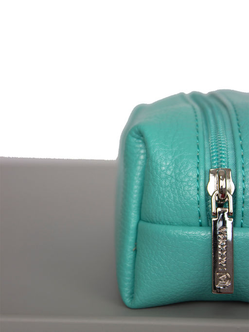 LACCOMA косметичка Гретта-22-Ф001-бирюза эко кожа хлопок