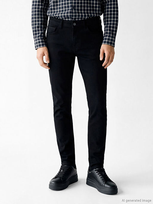 760 Slim Fit Erkek Jean Pantolon - Waikiki фото 2