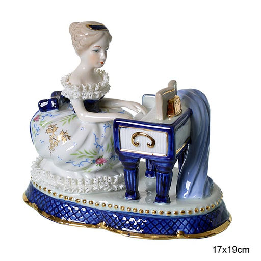 Статуэтка Дама 17х19 см / 161101 /уп 18/ - ГалеонТрейд фото 2