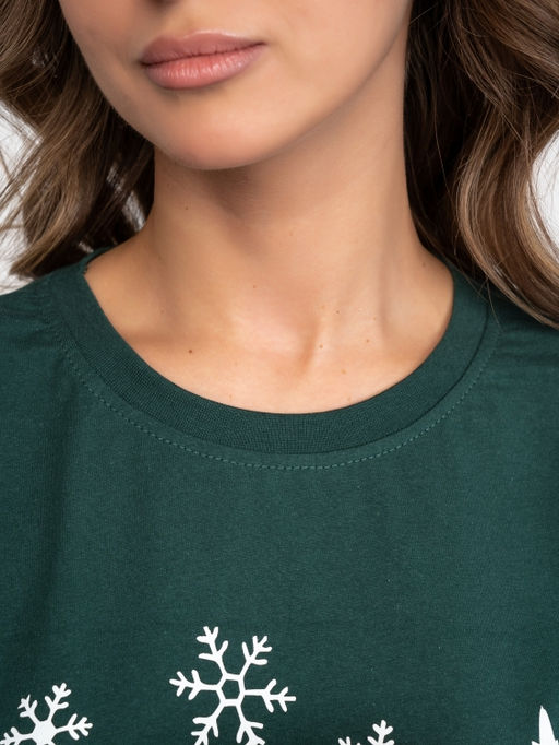 Новогодняя женская пижама с брюками - Binita фото 20