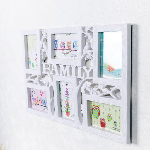 Фоторамка коллаж Семья 53x35 см / XZ1816 /уп 24/ 6 фото - Галеонтрейд фото 5