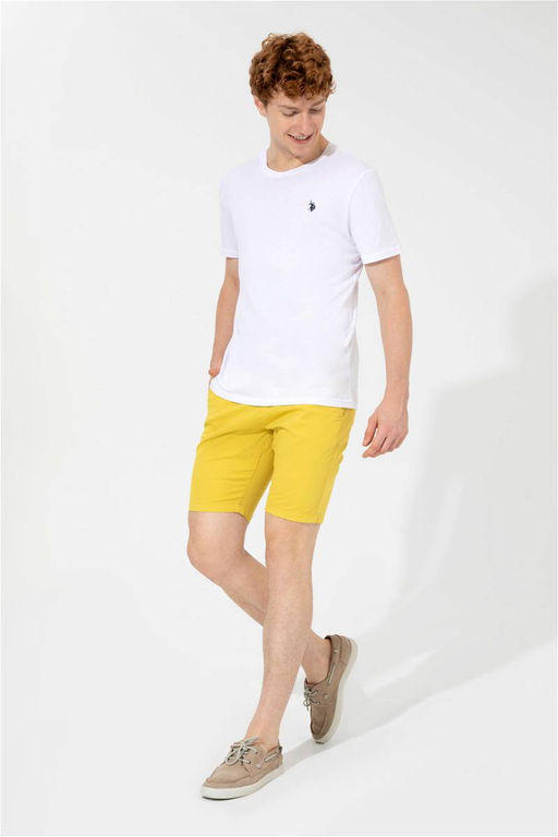 U. S. Polo Assn Мужские шафрановые тканые шорты - U.s. polo assn фото 10