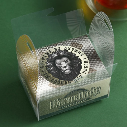 Чай подарочный Настоящий мужчина вкус: лимон, 50 г - Фабрика счастья фото 3