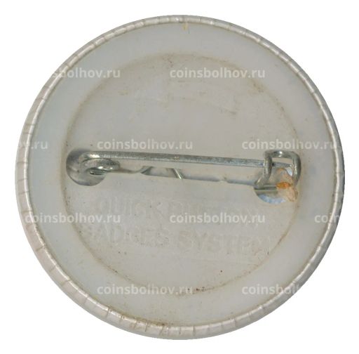 Значок рекламный Wanted SLO