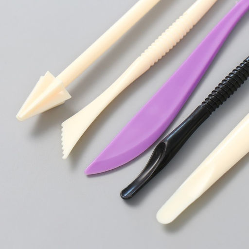 Инструменты для моделирования и придания формы набор 5 шт h=13,5 см - Арт узор фото 2