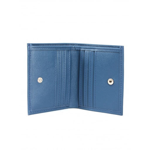 Портмоне мужское Croco-ПР-905 натуральная кожа 2 отд, 8 карм, синий бергамо (47) 265057  фото 3