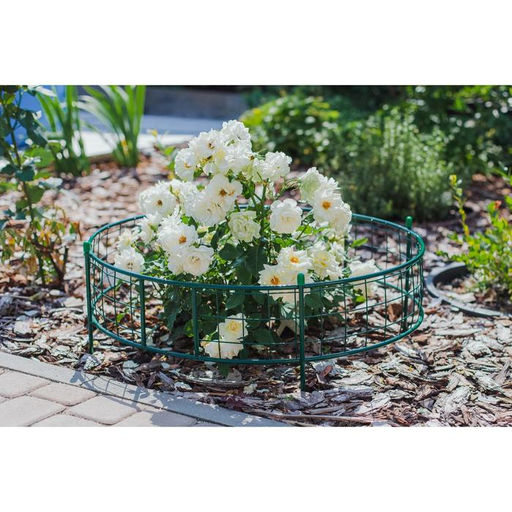 Клумба оцинкованная, 37×70×70 см, зелёная, «Решётка»