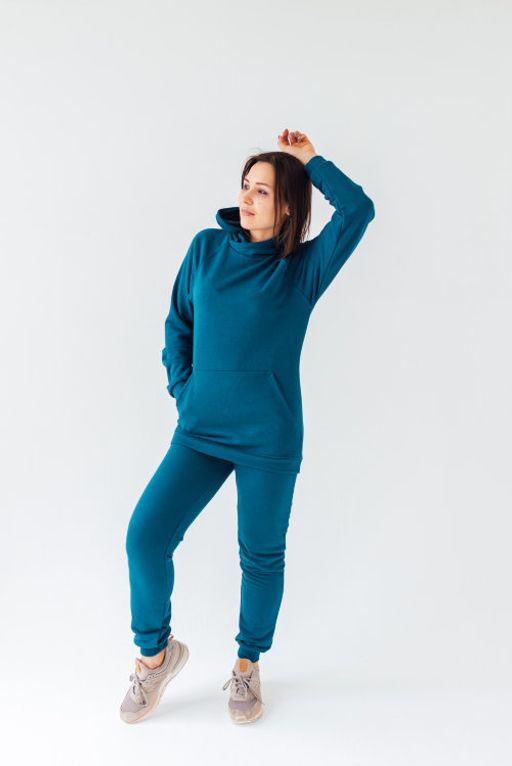 толстовка футер 3х нитка петля, унисекс - Knitka wear фото 2