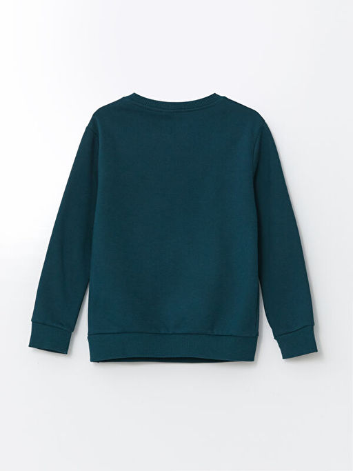 Bisiklet Yaka Erkek ?ocuk Sweatshirt - Waikiki фото 2