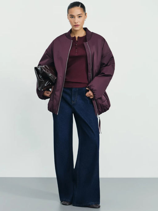 Куртка-бомбер утепленная / Zarina