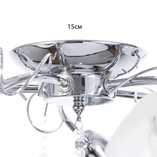 Люстра «Адель», 5×40 Вт E27, хром, 54×52×17 см