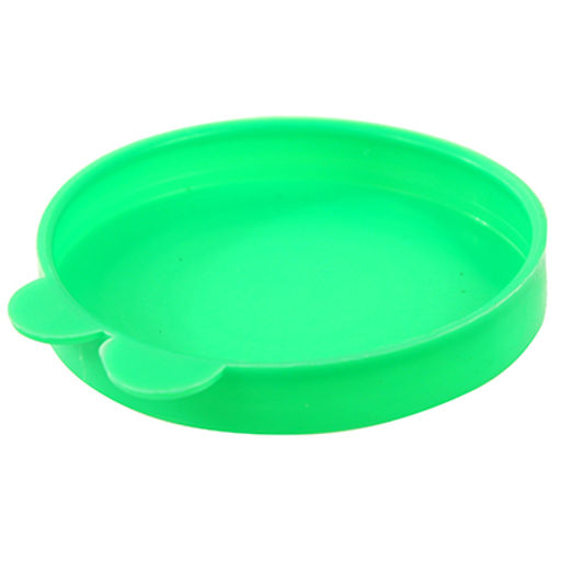 Крышка полиэтиленовая хозяйственная д82мм - классическая, Люкс, набор 10шт, цвета микс (Россия) - Домашняя мода фото 4