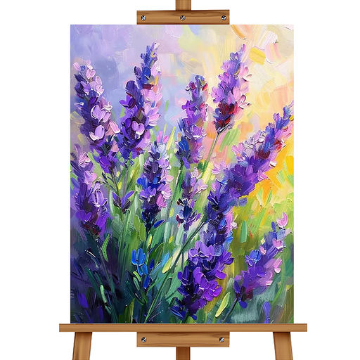 Мозаика алмазная "Лаванда" 20*30см.