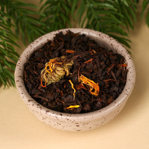 Чай чёрный За нас с вами в консервной банке, вкус: апельсин, 60 г. - Фабрика счастья фото 2