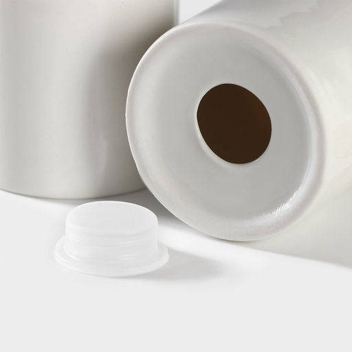 Набор для специй на бамбуковой подставке BellaTenero, 3 предмета: солонка 90 мл, перечница 90 мл, подставка, фарфор, белый