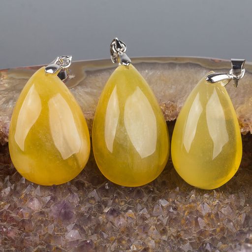 Кулон из Опала желтого