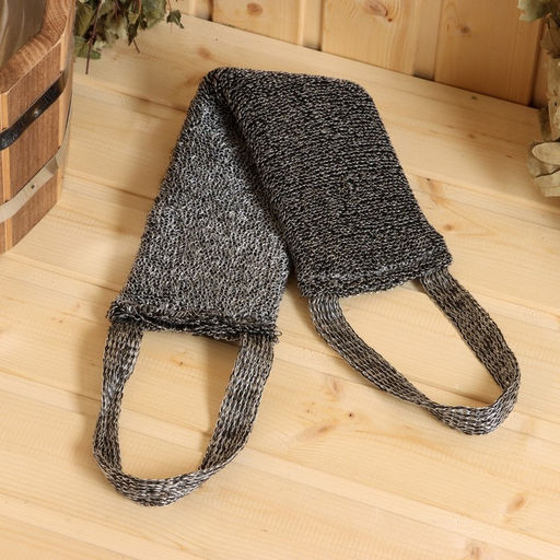 Мочалка для тела Букле 40х11см мужская (уп.12)