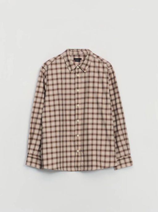 Рубашка в клетку из 100% хлопка / Zarina  фото 8