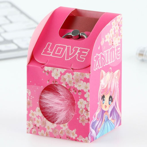 Подарочный набор, подставка для телефона-кольцо и брелок Аниме - Artfox фото 5