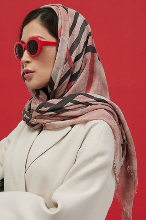 Большой, красивый платок из вареного хлопка - Tantino фото 9