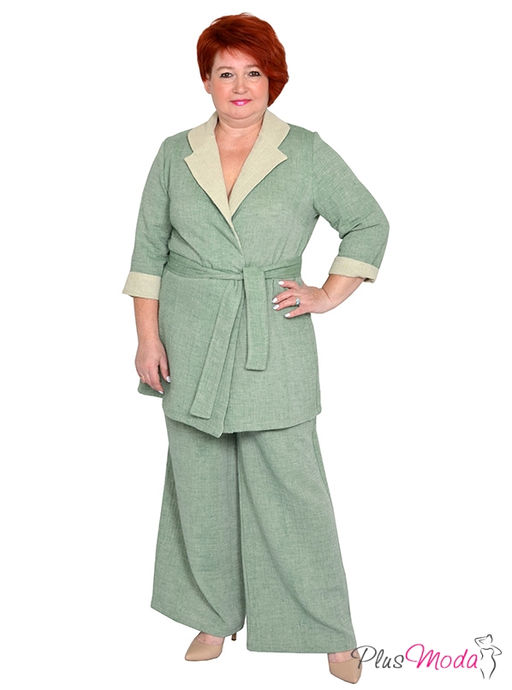 Жакет Модель №1549 размеры 44-84 - Plusmoda фото 4