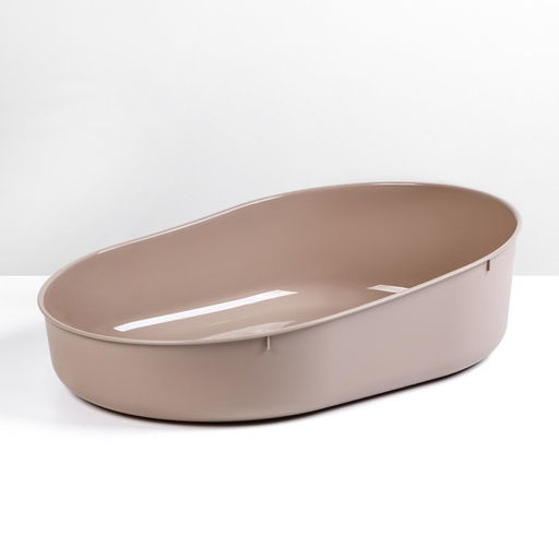 Лоток для кошек без сетки Космо 51,9 x 37,8 x 14 см, коричневый - Simaland фото 2