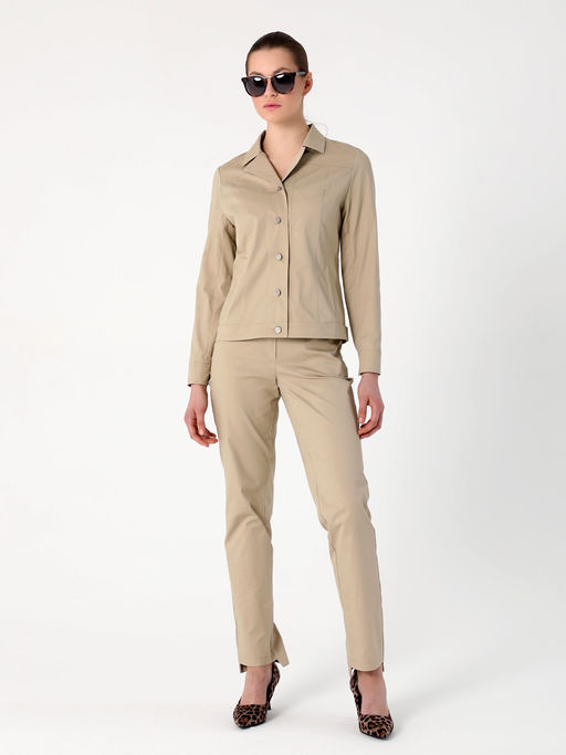 25220 Жакет бежевый - Dizzyway фото 2