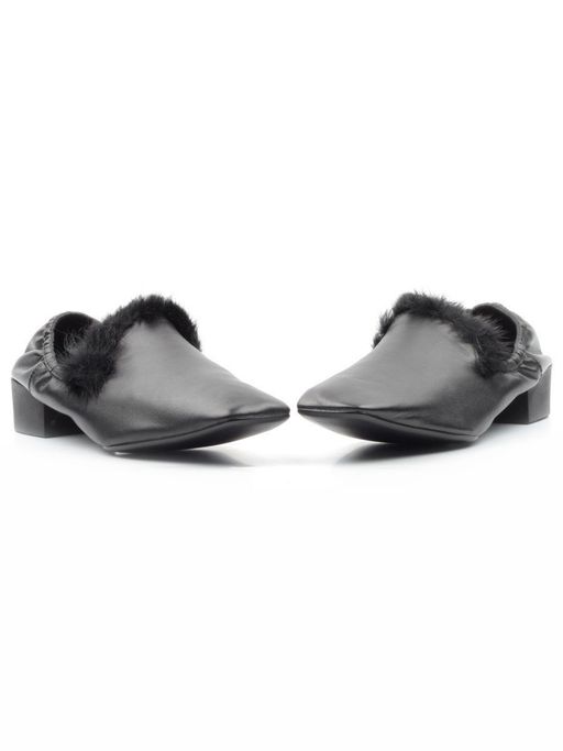 03-N18120S-2 BLACK Полуботинки женские (натуральная кожа) - Фабричный китай фото 13