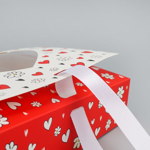 Цена за 5 шт. Коробка-фоторамка складная Ты в моём сердечке, 20 х 18 х 5 см - Дарите счастье фото 4