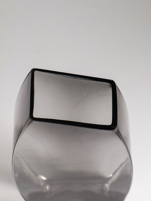 Ваза «Эйми», 29.5×13 см, стекло, серая