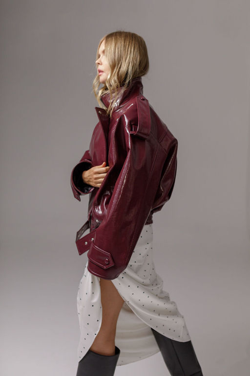 Куртка Pirs 6565 бургунди