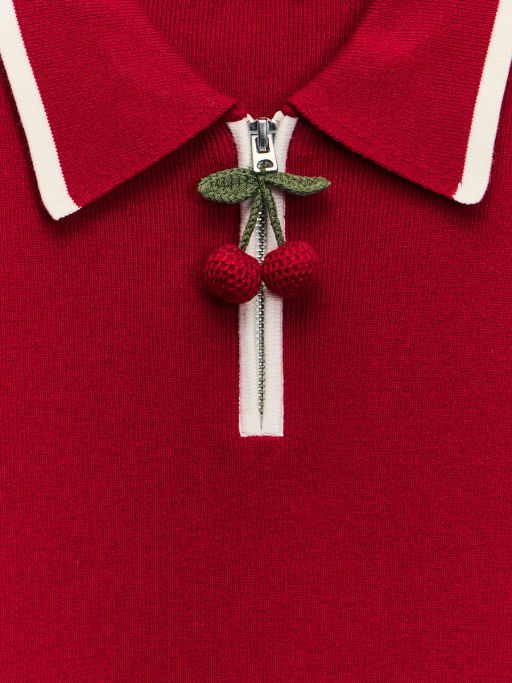 Джемпер из вискозы с брошью / Zarina фото 3